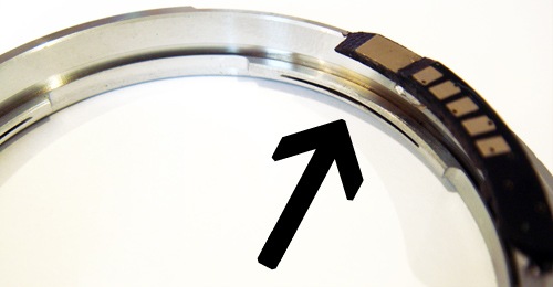 Olympus OM to Canon EOS EF Adapter